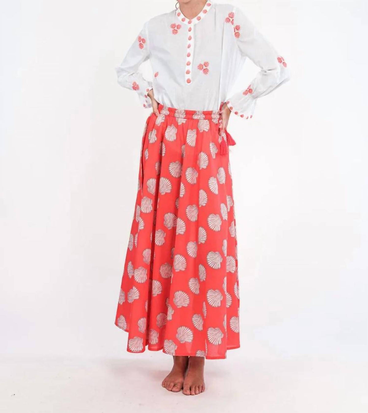 Nimo With Love - Vanilla Midi Skirt