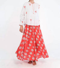 Nimo With Love - Vanilla Midi Skirt