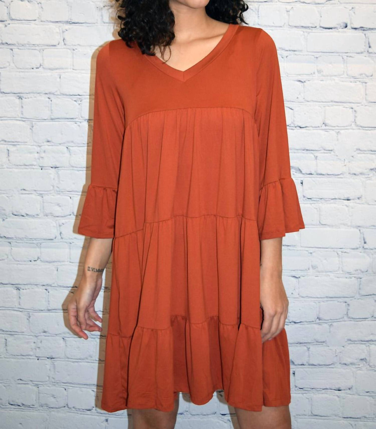 Ninexis - Tiered Mini Dress