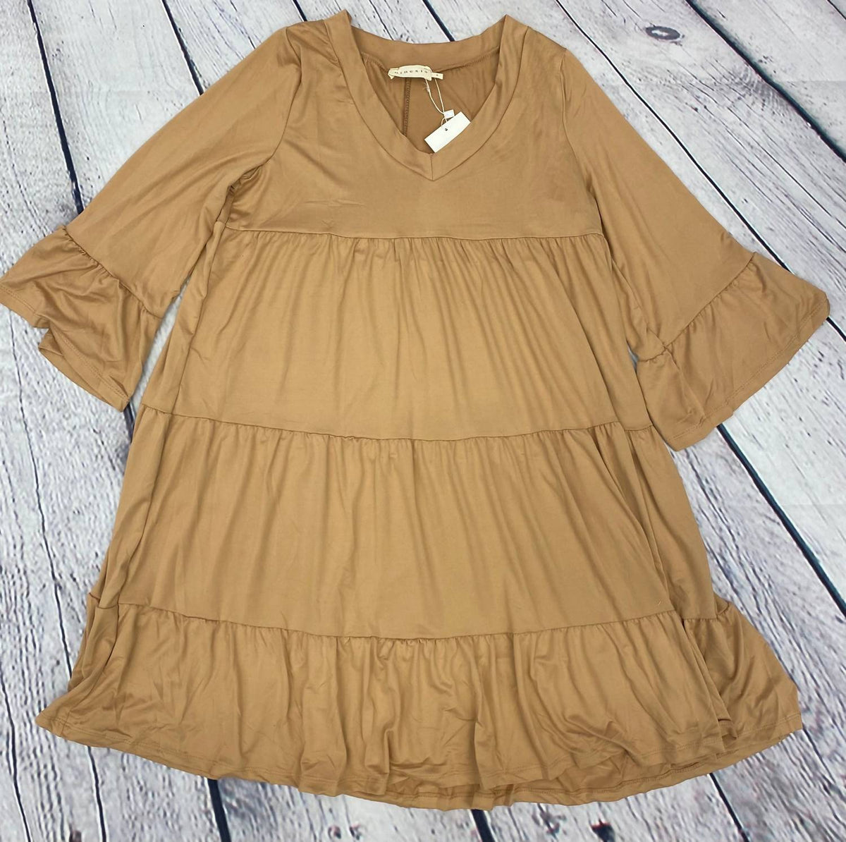 Ninexis - Women's Tiered Mini Dress