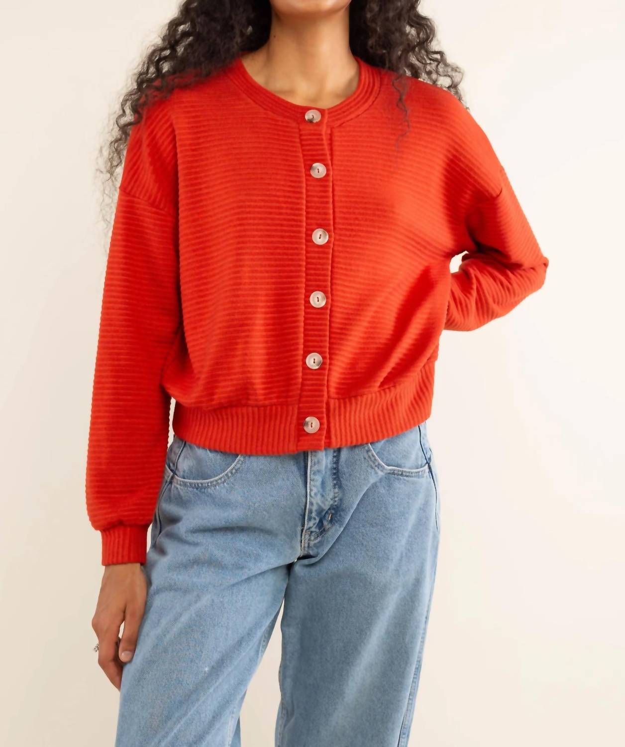 Nlt - Joe Heavy Rib Cardigan - Plus - cardigans - clothing - rayon