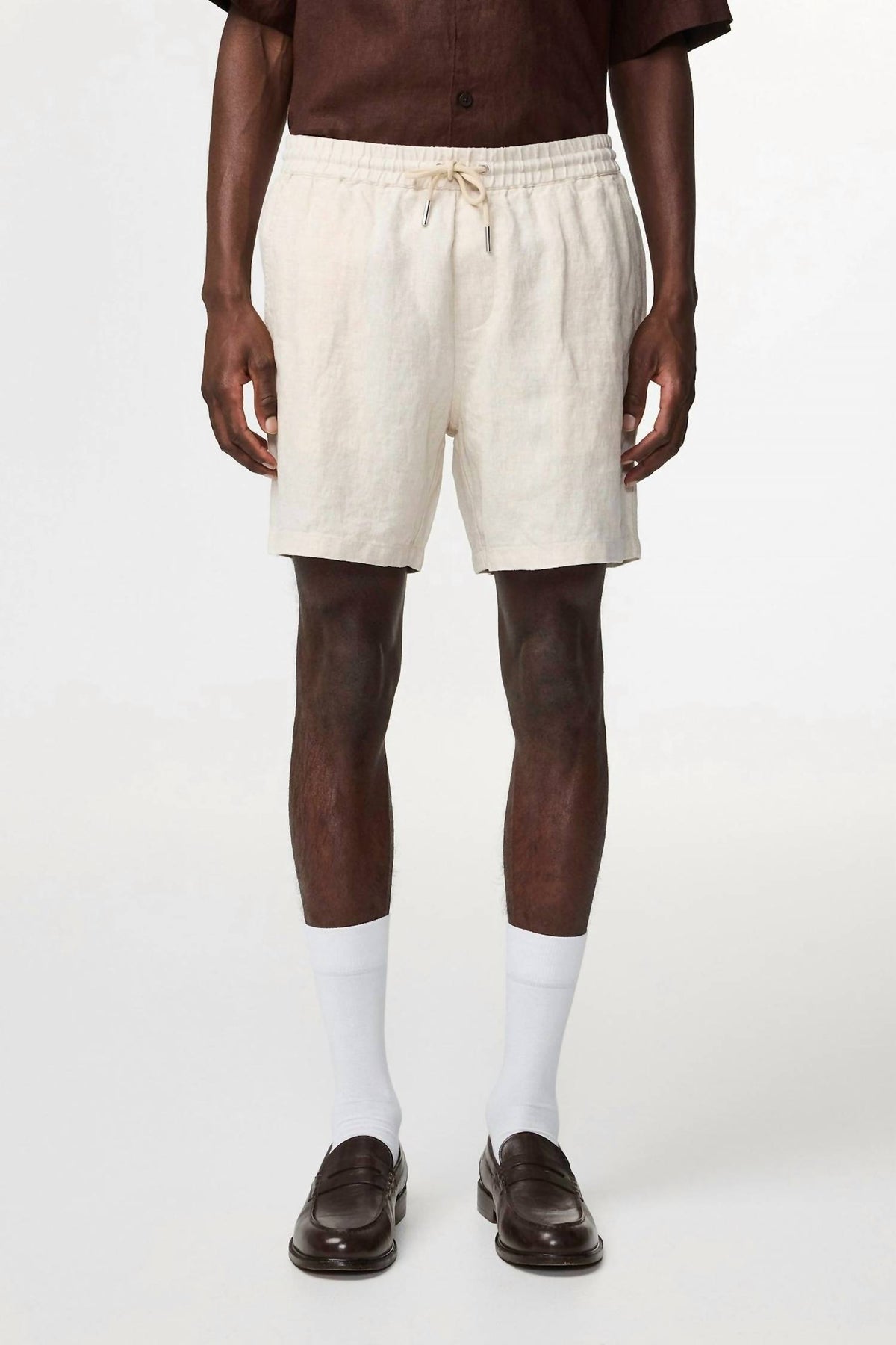 Nn07 - Gregor Linen Shorts
