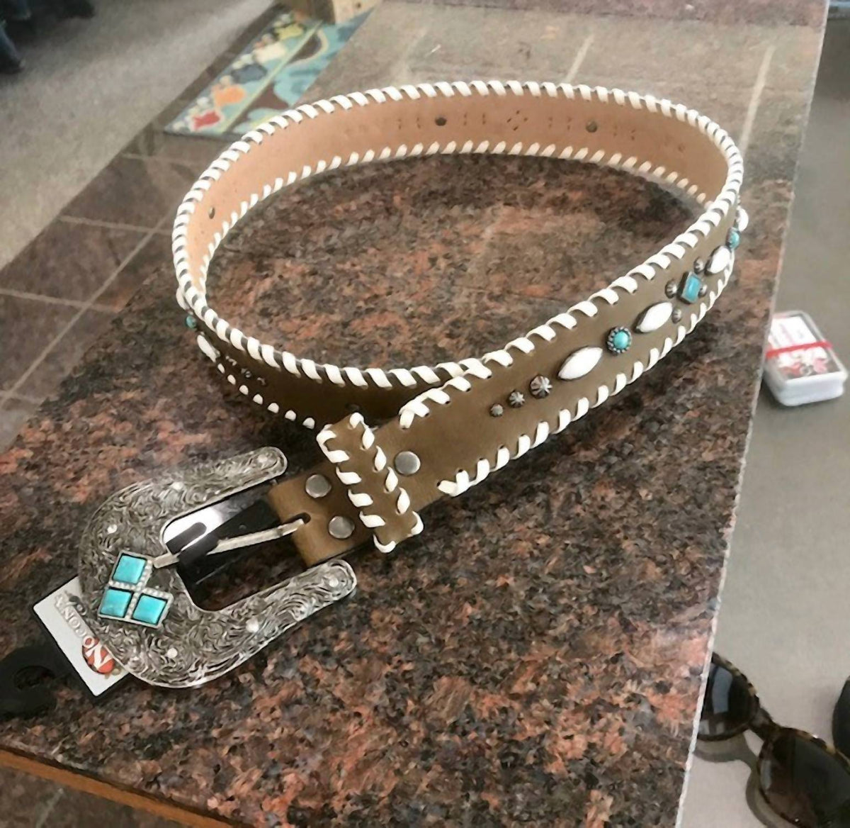 Nocona Boots - Women's Whip Stitch Belt