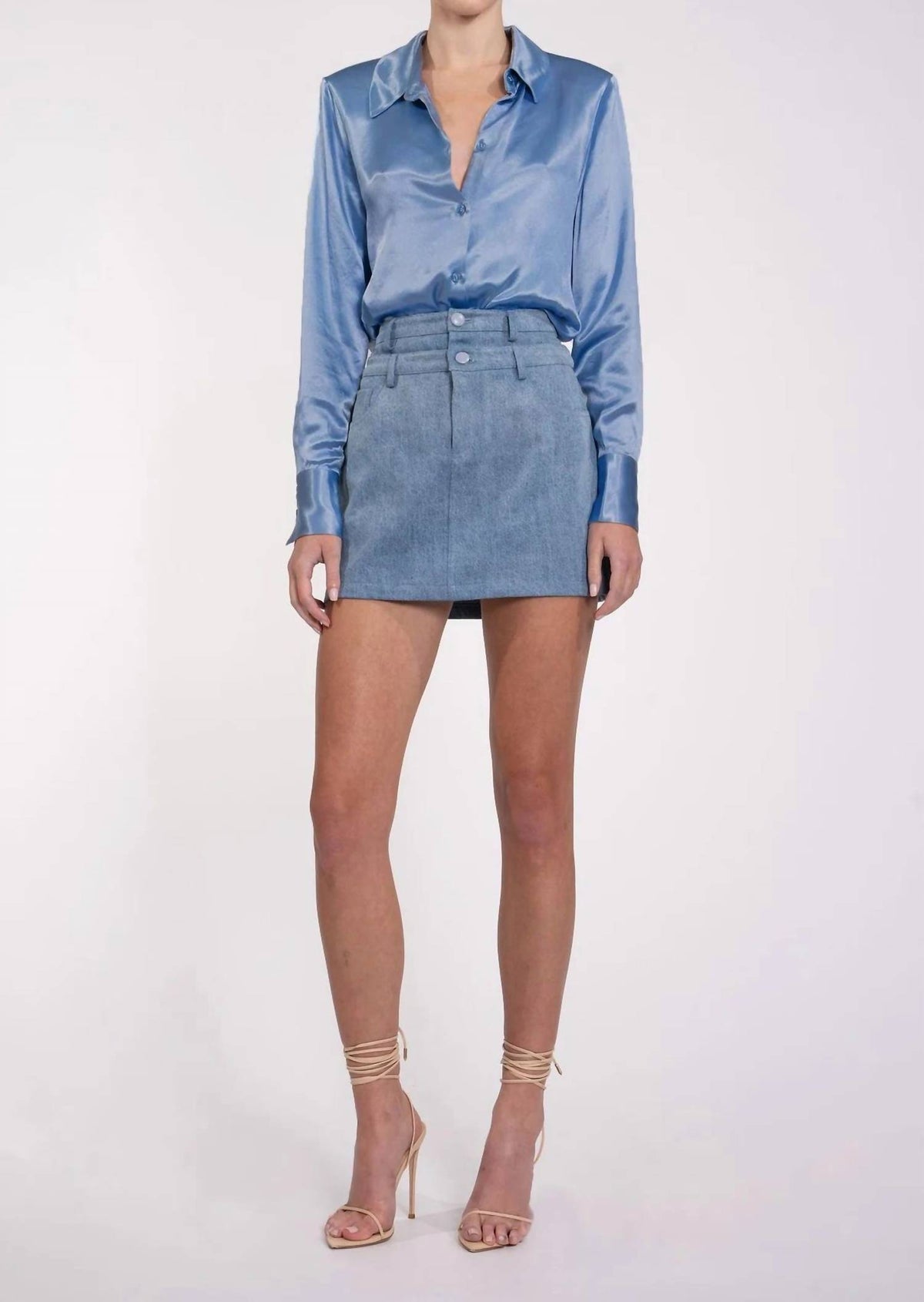 Nonchalant Label - Cassia Button Down Top