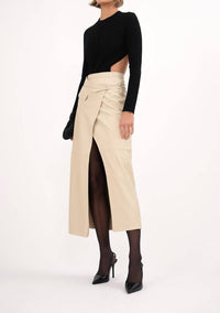 Nonchalant Label - Celeste Leather Skirt