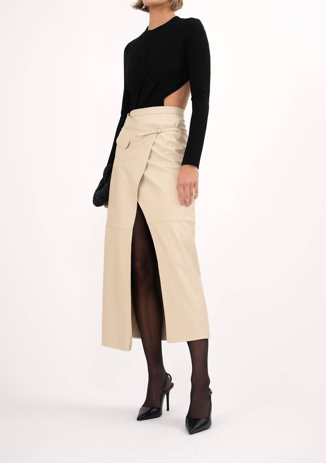 Nonchalant Label - Celeste Leather Skirt