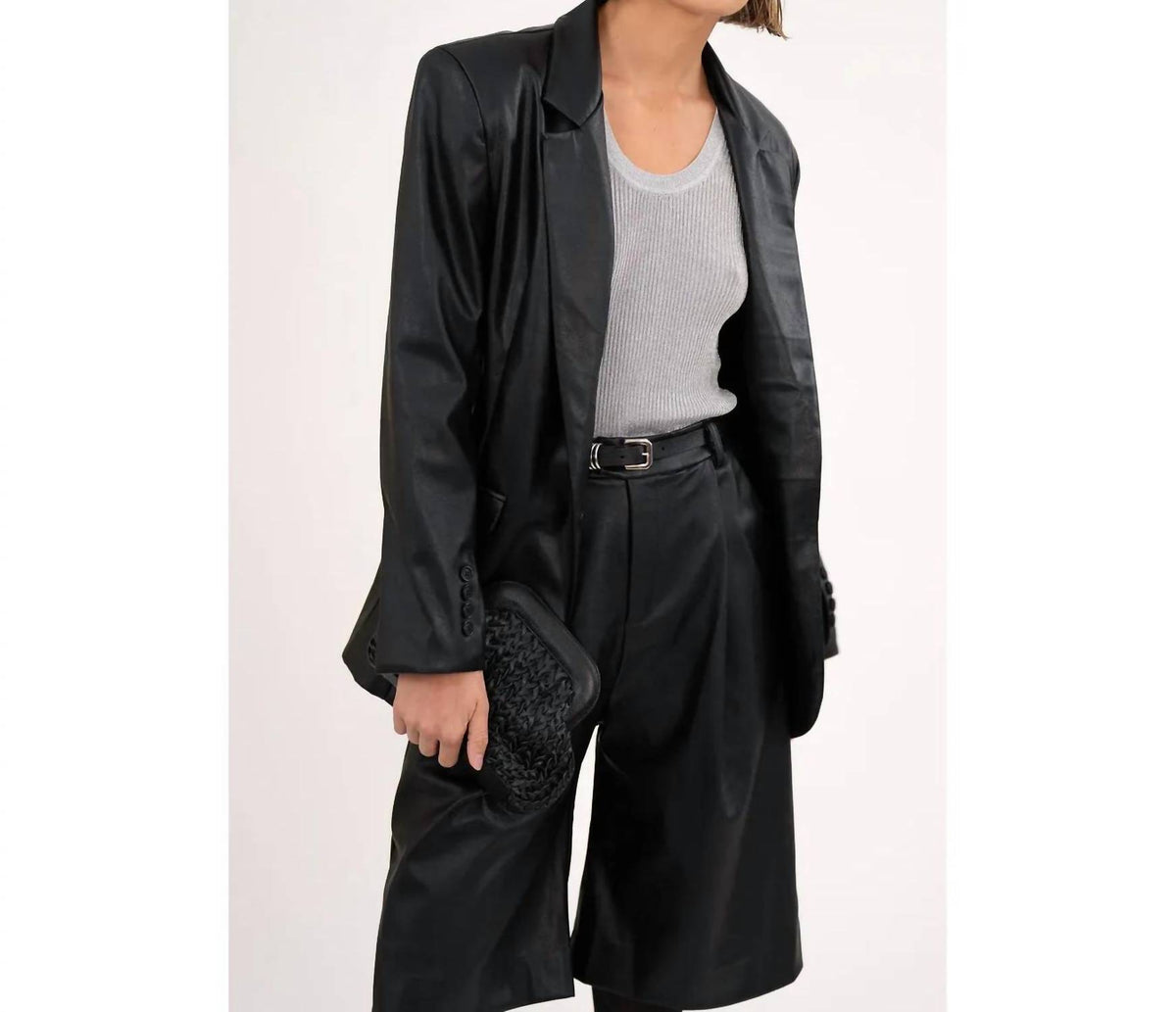 Nonchalant Label - Farrell Leather Blazer