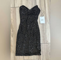 Nookie - Valentina Sequin Mini Dress - black - clothing - dresses