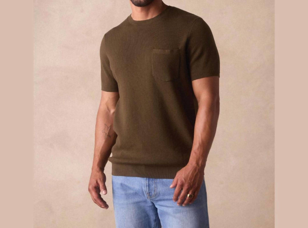 The Normal Brand - Waffle Knit Sweater Tee