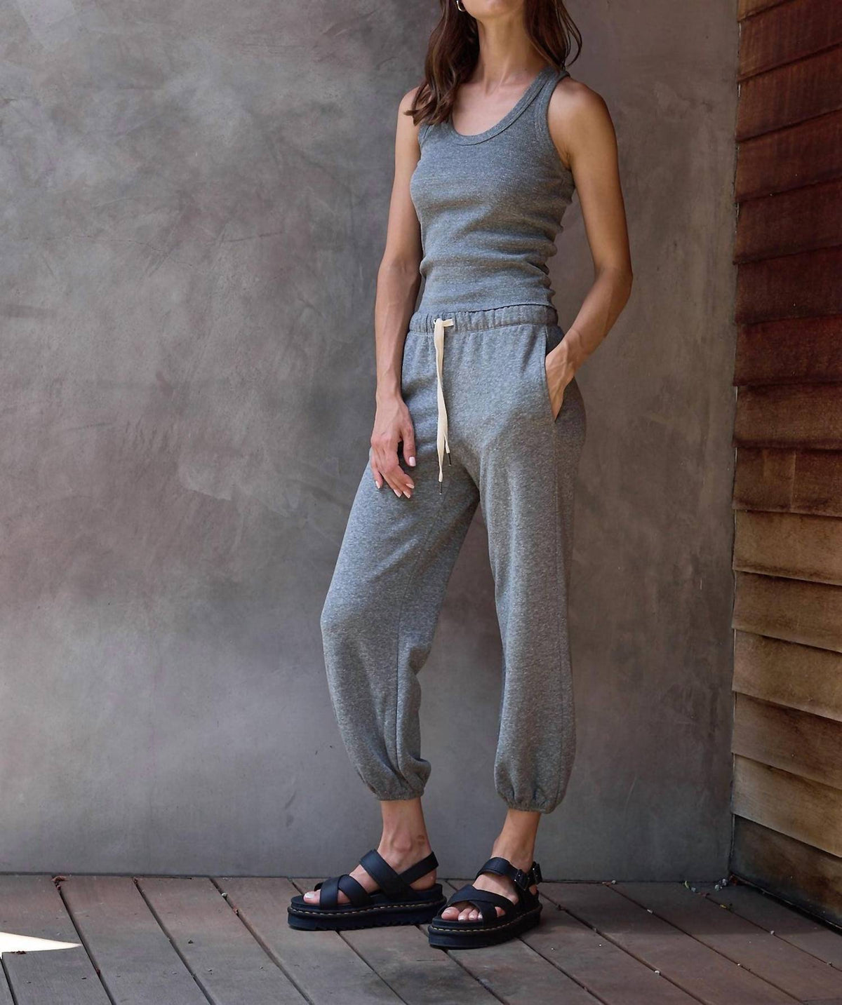Nsf - Shane Billow Melange Terry Sweatpants