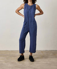 Nsf - Silva Linen Blend Canvas Romper