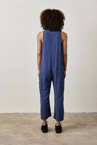 Nsf - Silva Linen Blend Canvas Romper
