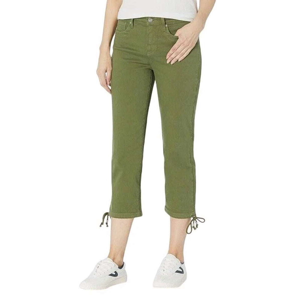 Nydj - Capri Jeans With Drawcord Hem