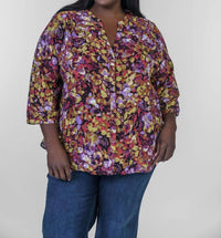 Nydj - Pintuck Blouse - Plus