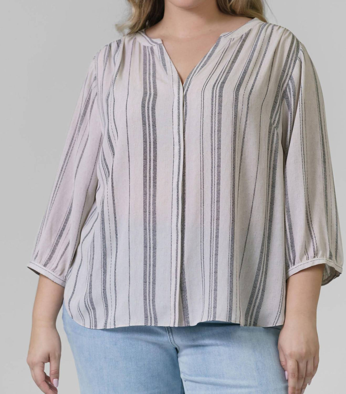 Nydj - Pintuck Blouse - Plus