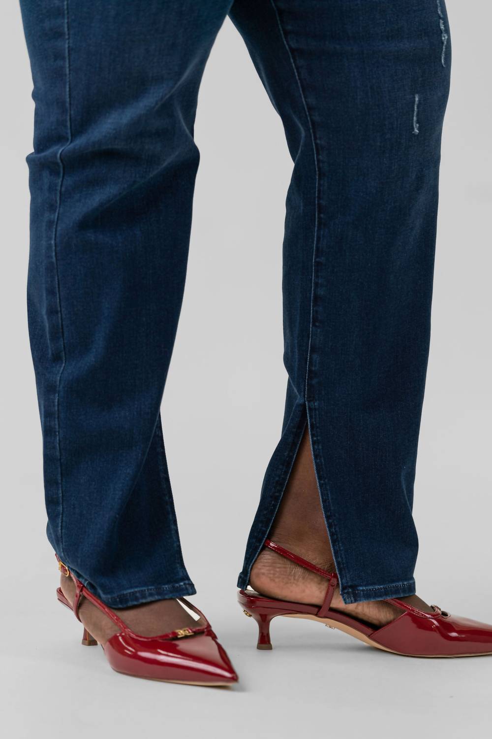 Nydj - Plus - Alina High Rise Button Fly Jeans