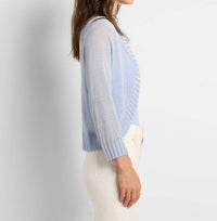 Nzt By Nic+Zoe - Bolero Cardigan - blue - cardigans - clothing