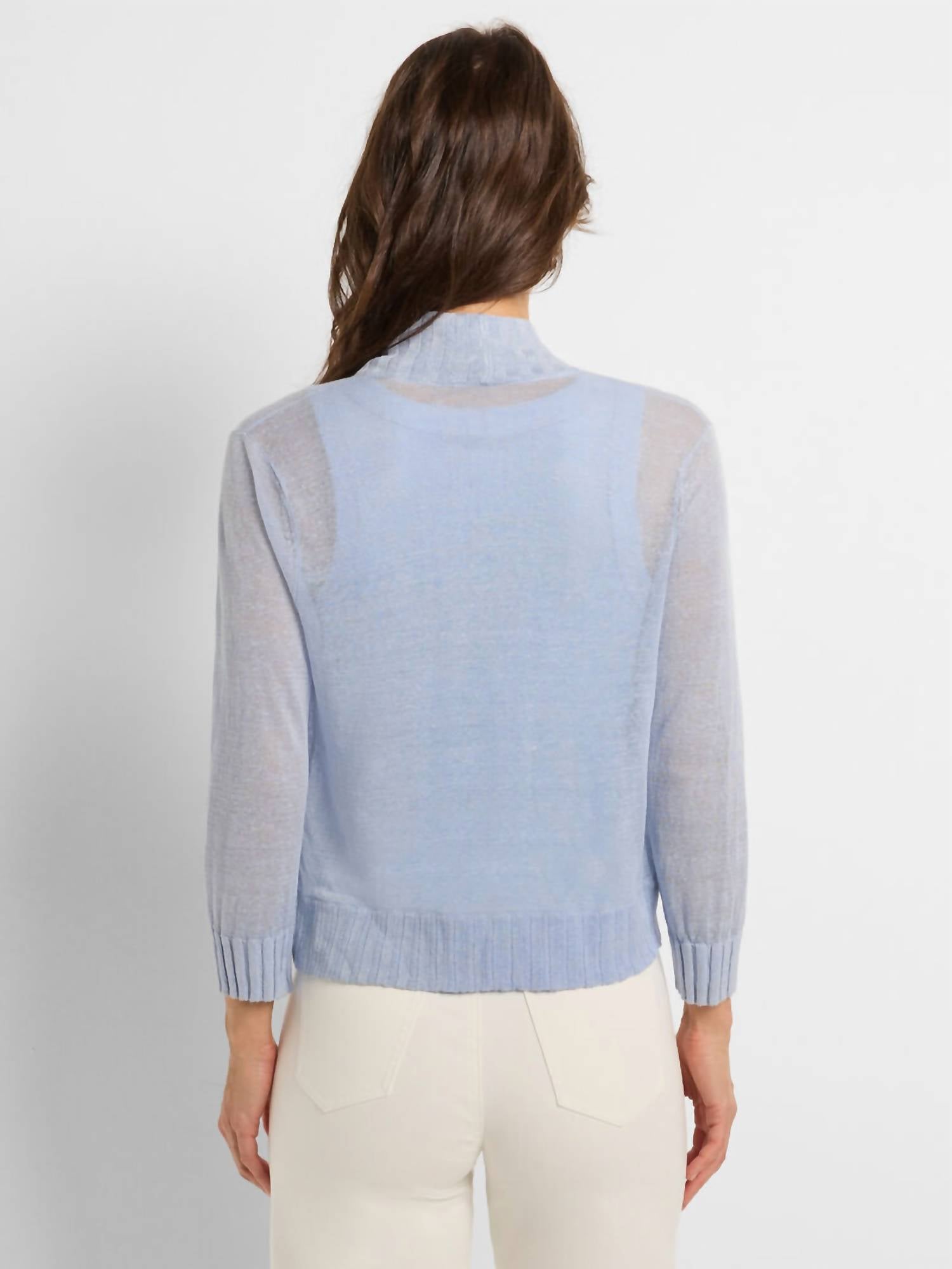 Nzt By Nic+Zoe - Bolero Cardigan - blue - cardigans - clothing
