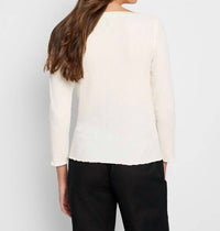 Nzt By Nic+Zoe - Bubble Knit Top - blouses - clothing - polyester