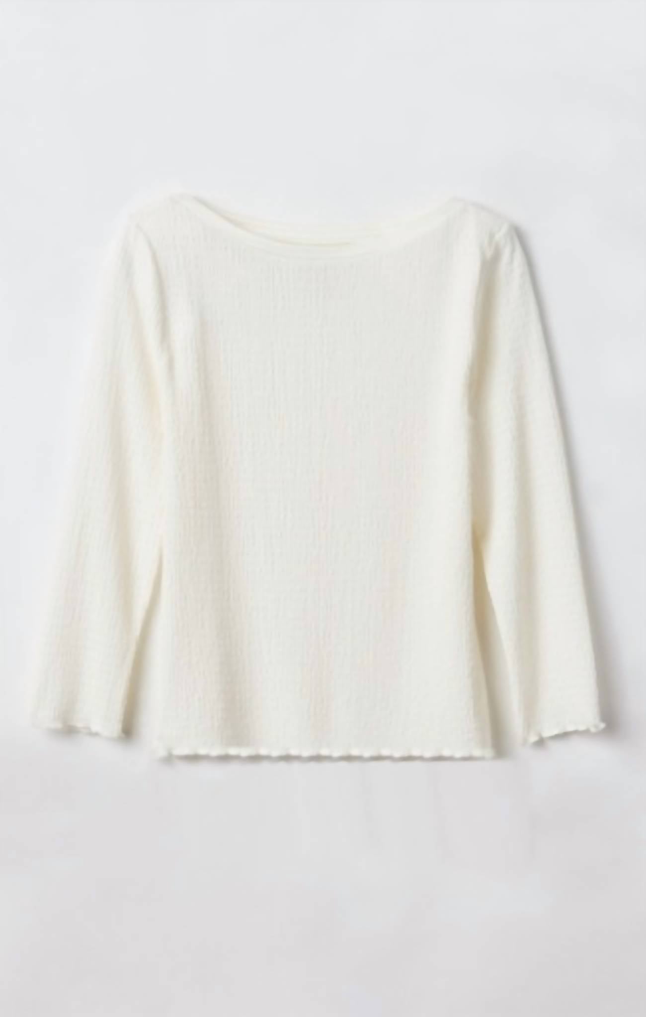 Nzt By Nic+Zoe - Bubble Knit Top - blouses - clothing - polyester