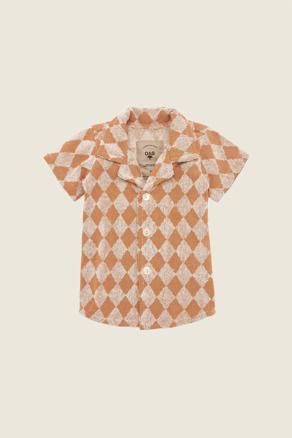 Oas - Kids' Diamond Cuba Terry Shirt
