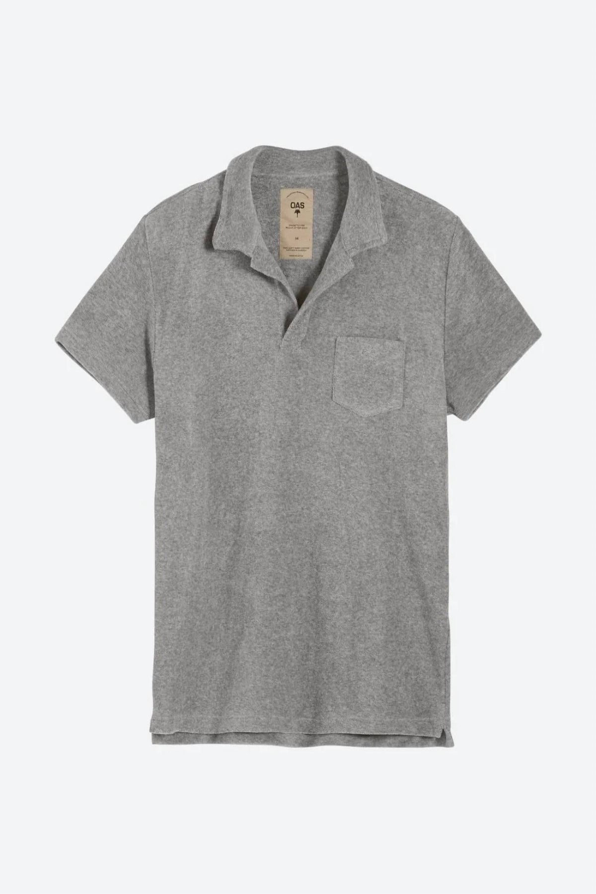 Oas - Men's Solid Terry Polo