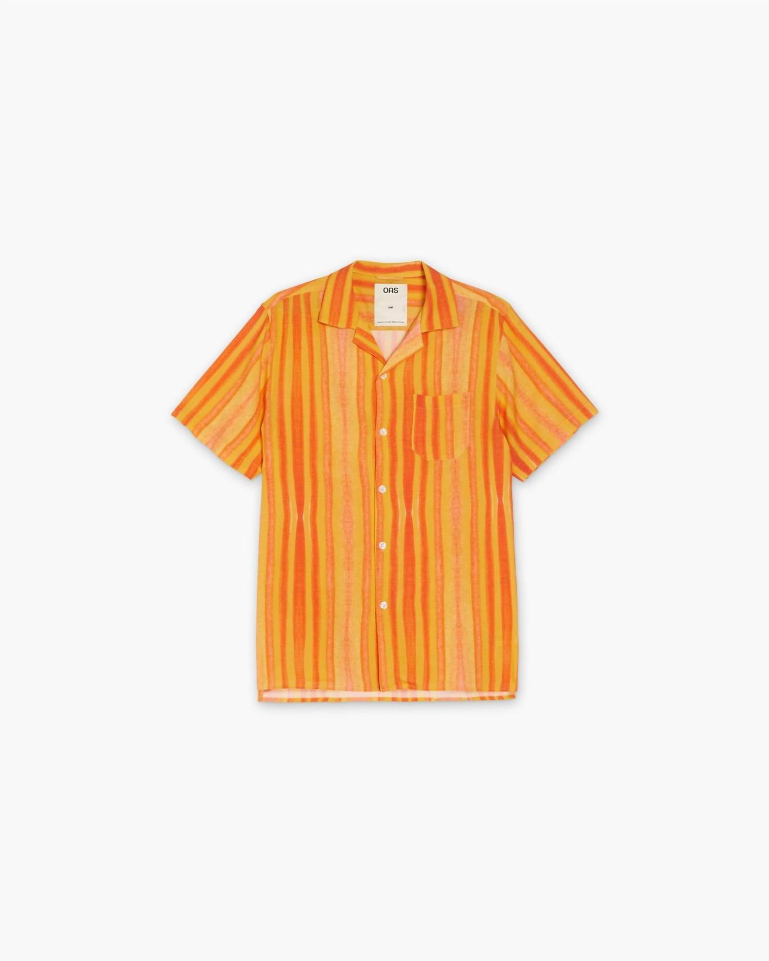Oas - Orangina Viscose Shirt - casual - button - down - shirts - clothing - men