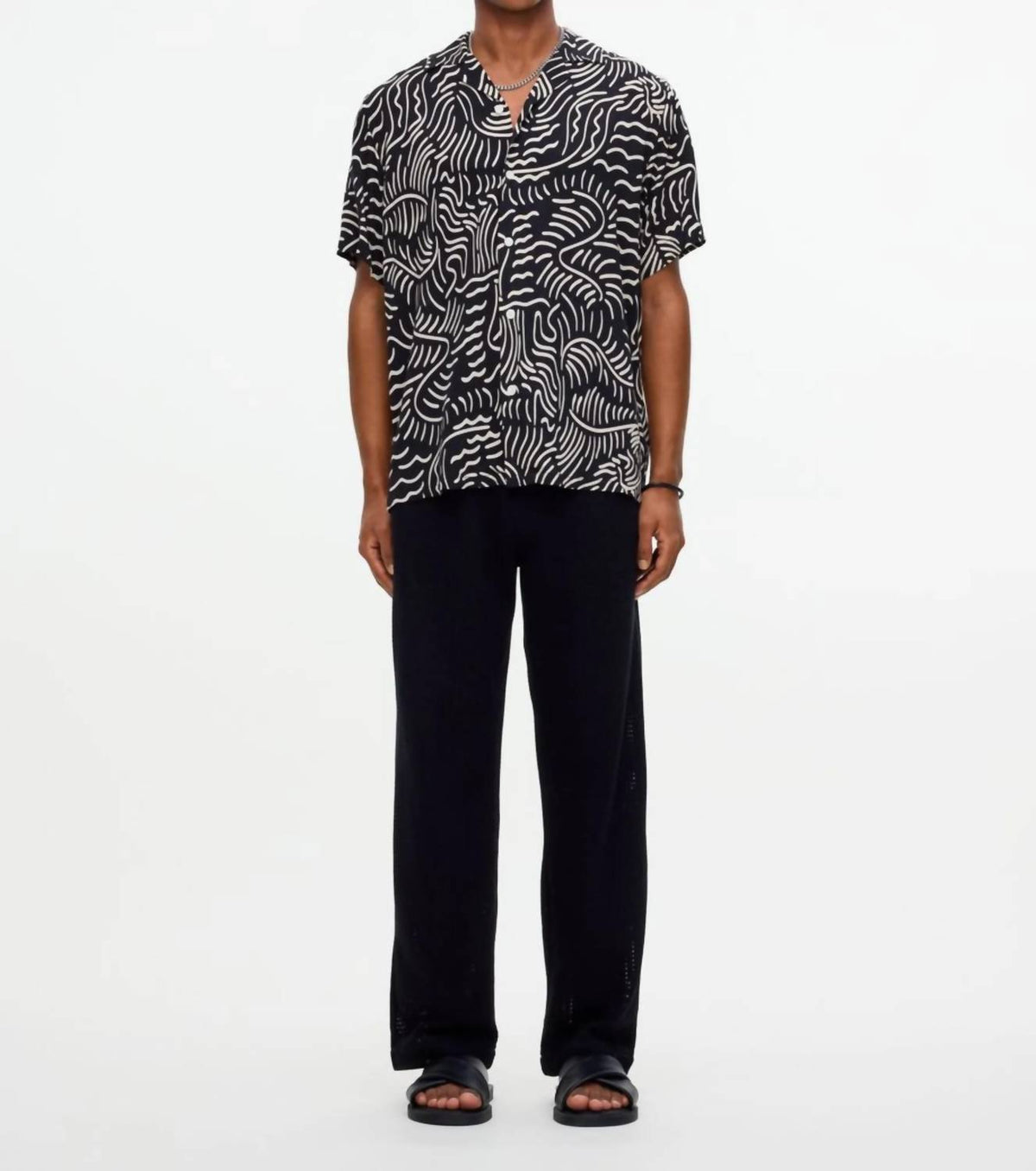 Oas - Tar Lorenzo Short Sleeve Viscose Shirt