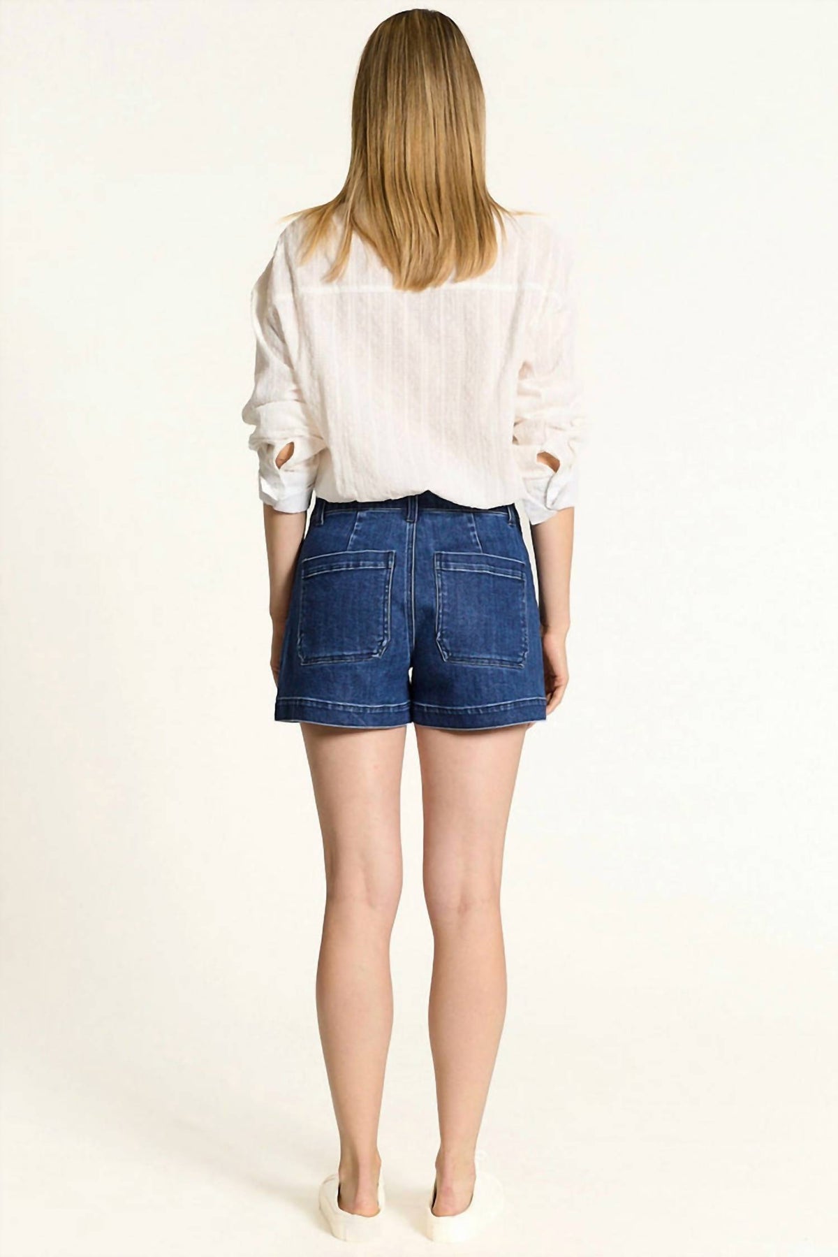 Oat New York - High Rise Patch Pocket Short