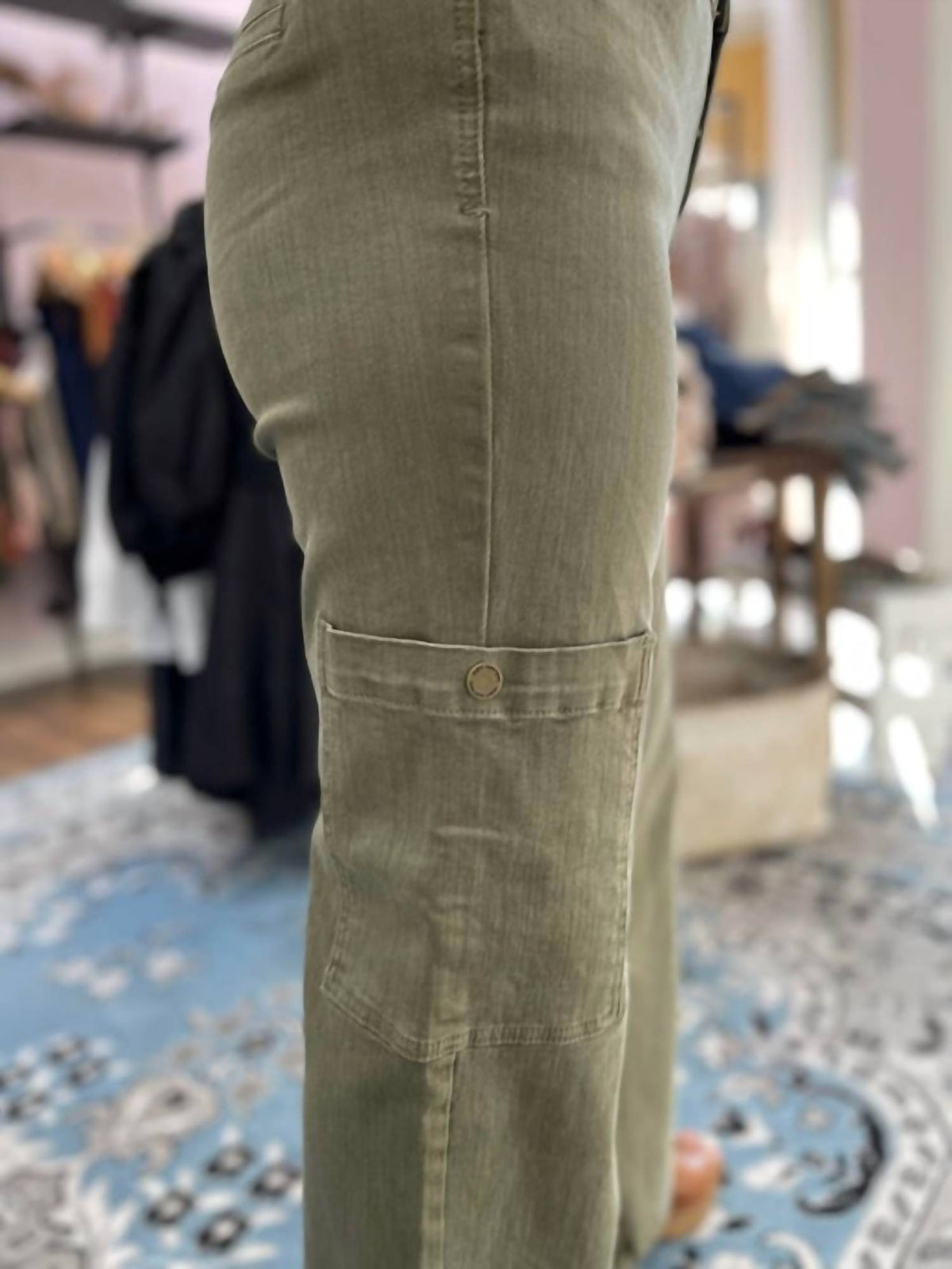 Oat New York - High rise straight cargo
