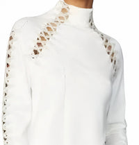 Oblique Creations - Laced Glory Turtleneck Top