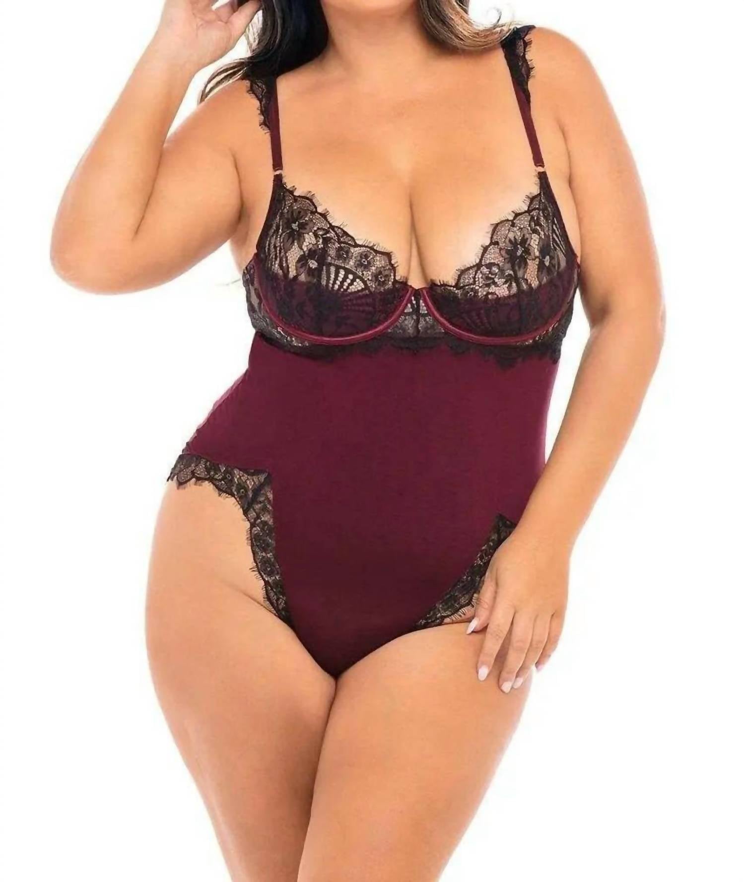Oh La La Cheri - Nicole Teddy - Plus - bras - clothing - intimates