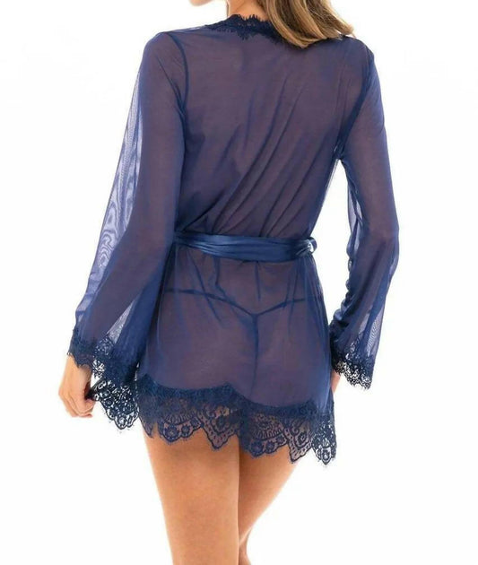 Oh La La Cheri - Provence Robe - blue - clothing - intimates