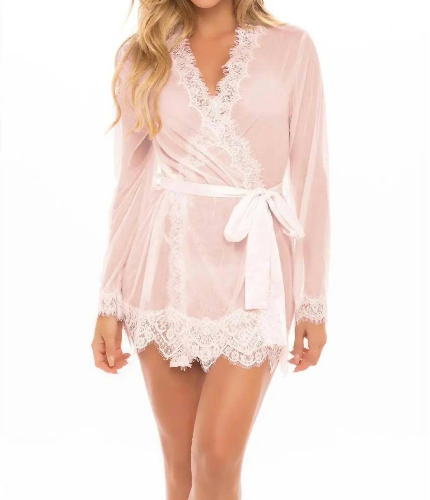 Oh La La Cheri - Provence Robe - beige - clothing - intimates