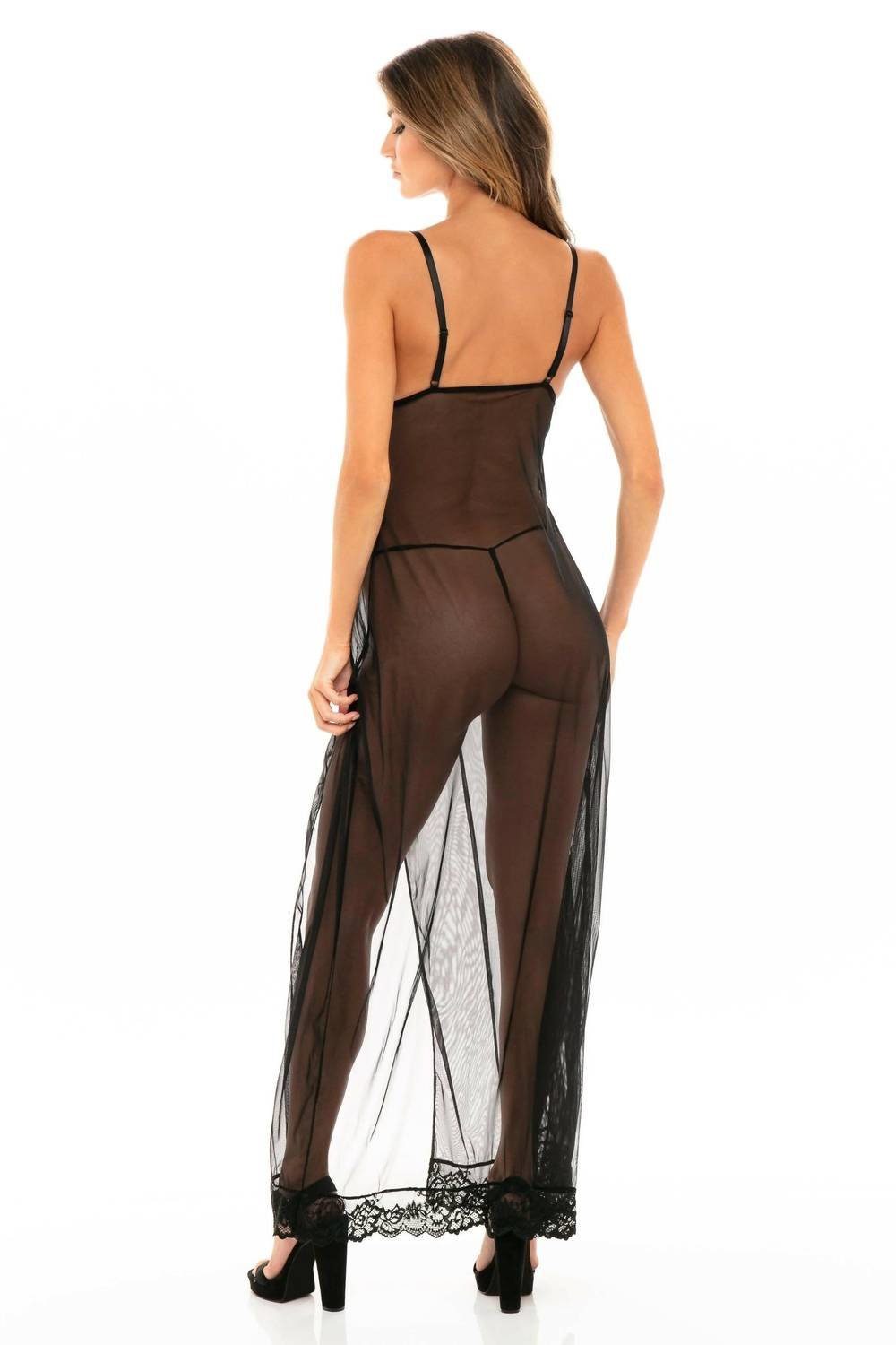 Oh La La Cheri - Valentine Long Gown - black - women - 