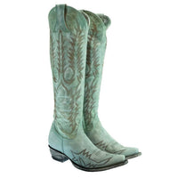 Old Gringo - Women's Mayra Bis Boot - green - heeled - boots - shoes