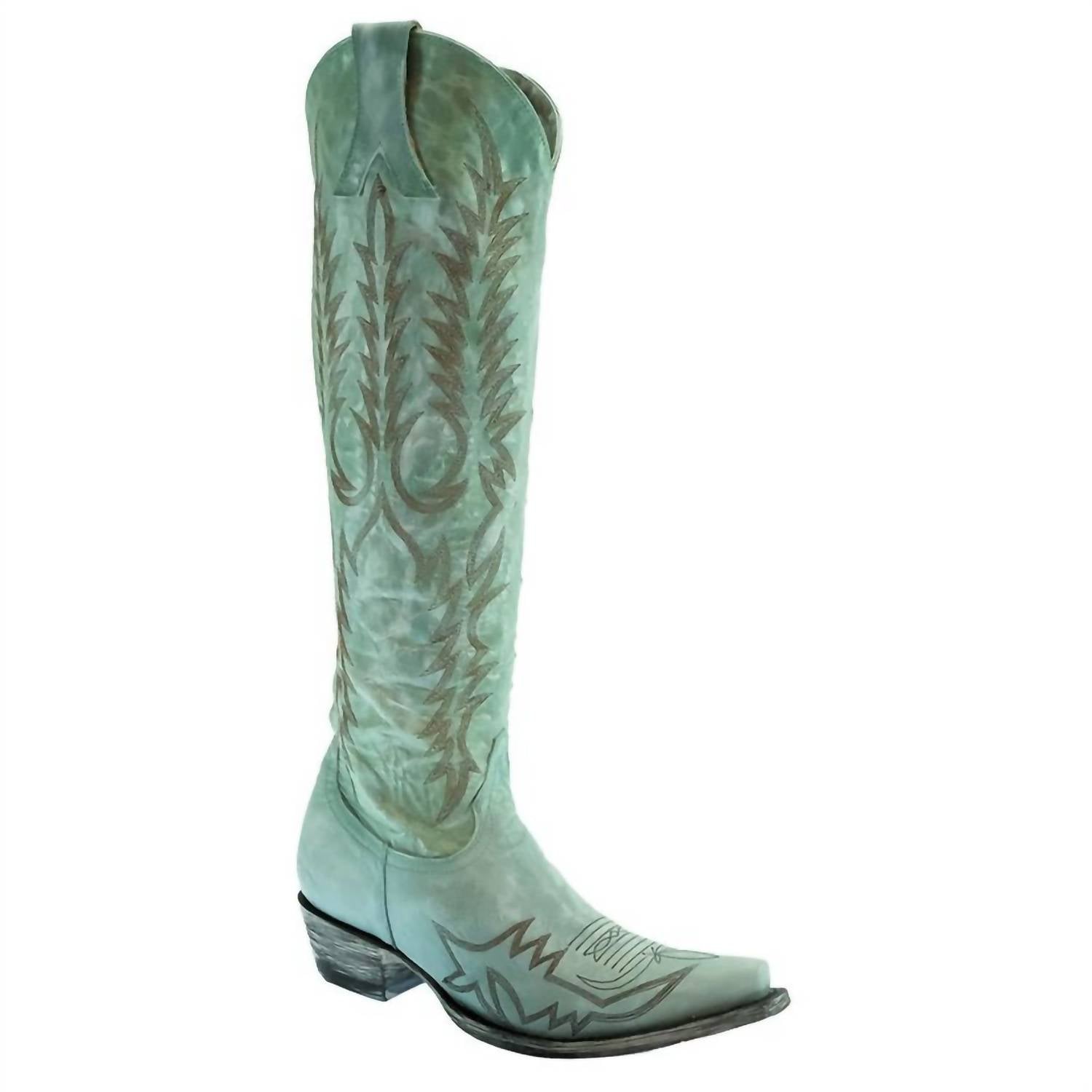 Old Gringo - Women's Mayra Bis Boot - green - heeled - boots - shoes