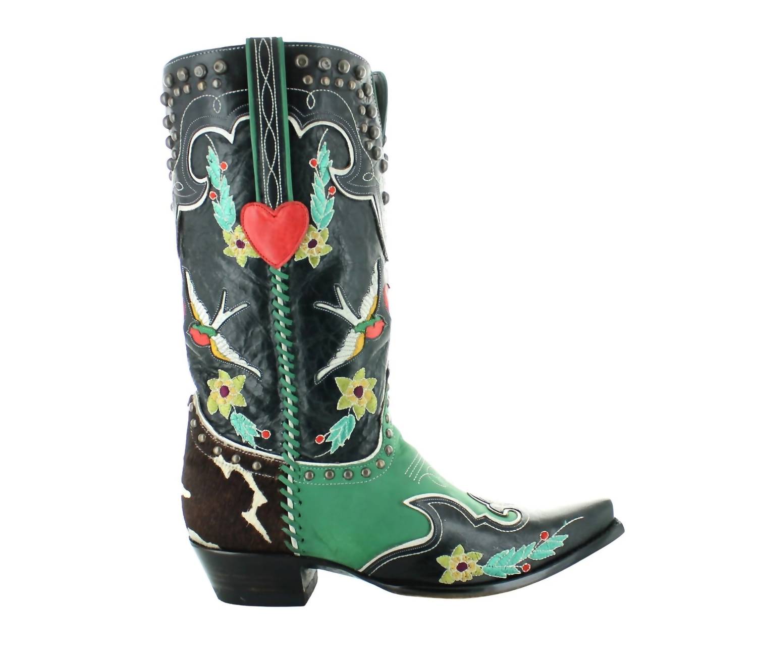 Old Gringo - Women's Midnight Cowboy Boots - black - heeled - boots - shoes