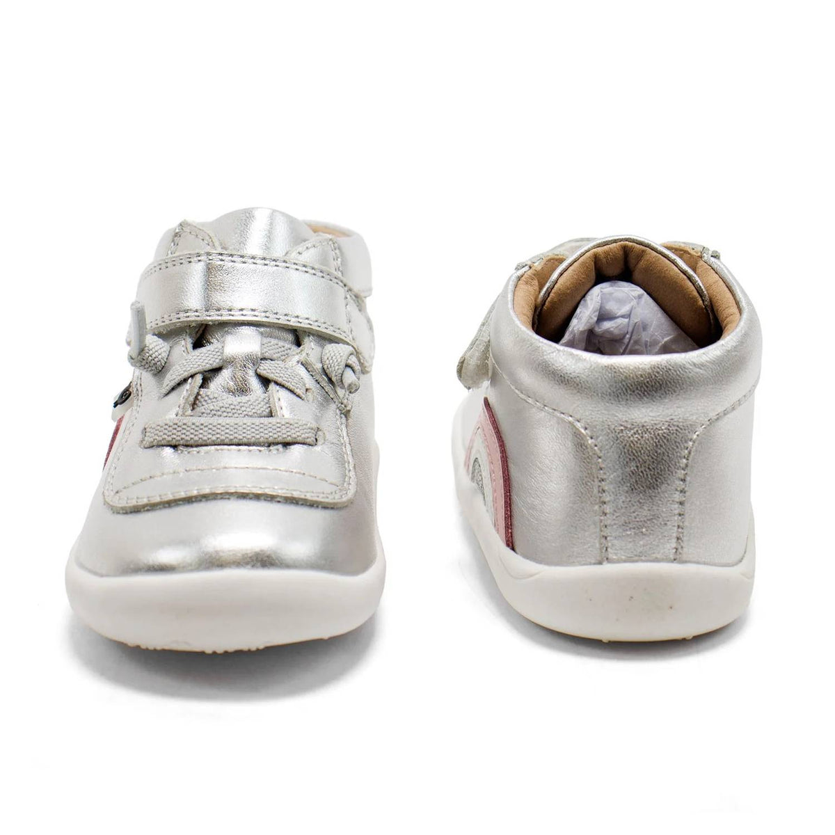 Oldsoles - Toddler's Sun Bright Leather Sneakers