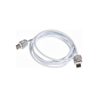 Ole - Women's Clear Bling Usb Charger Cable