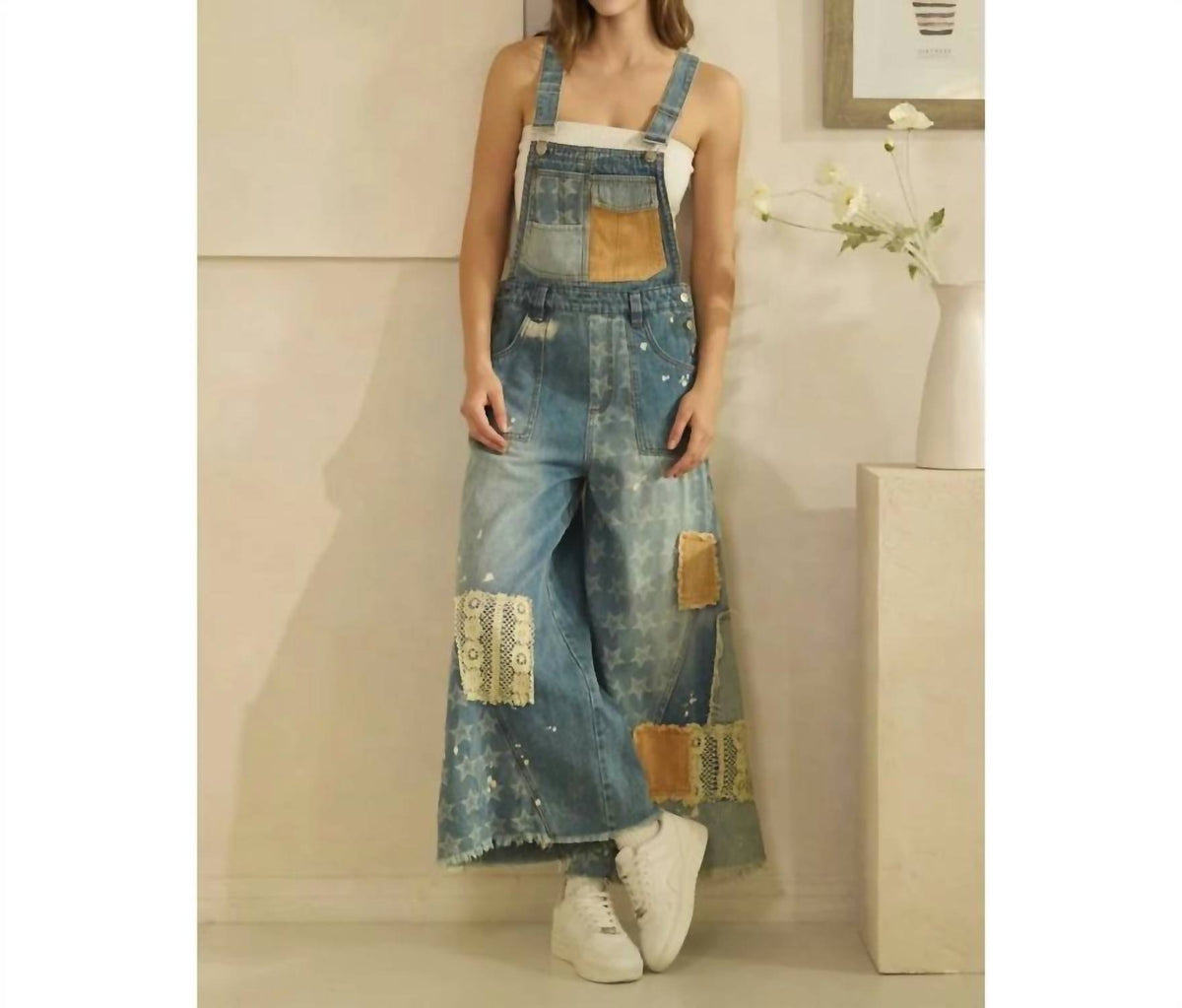 Oli & Hali - Patchwork Overalls