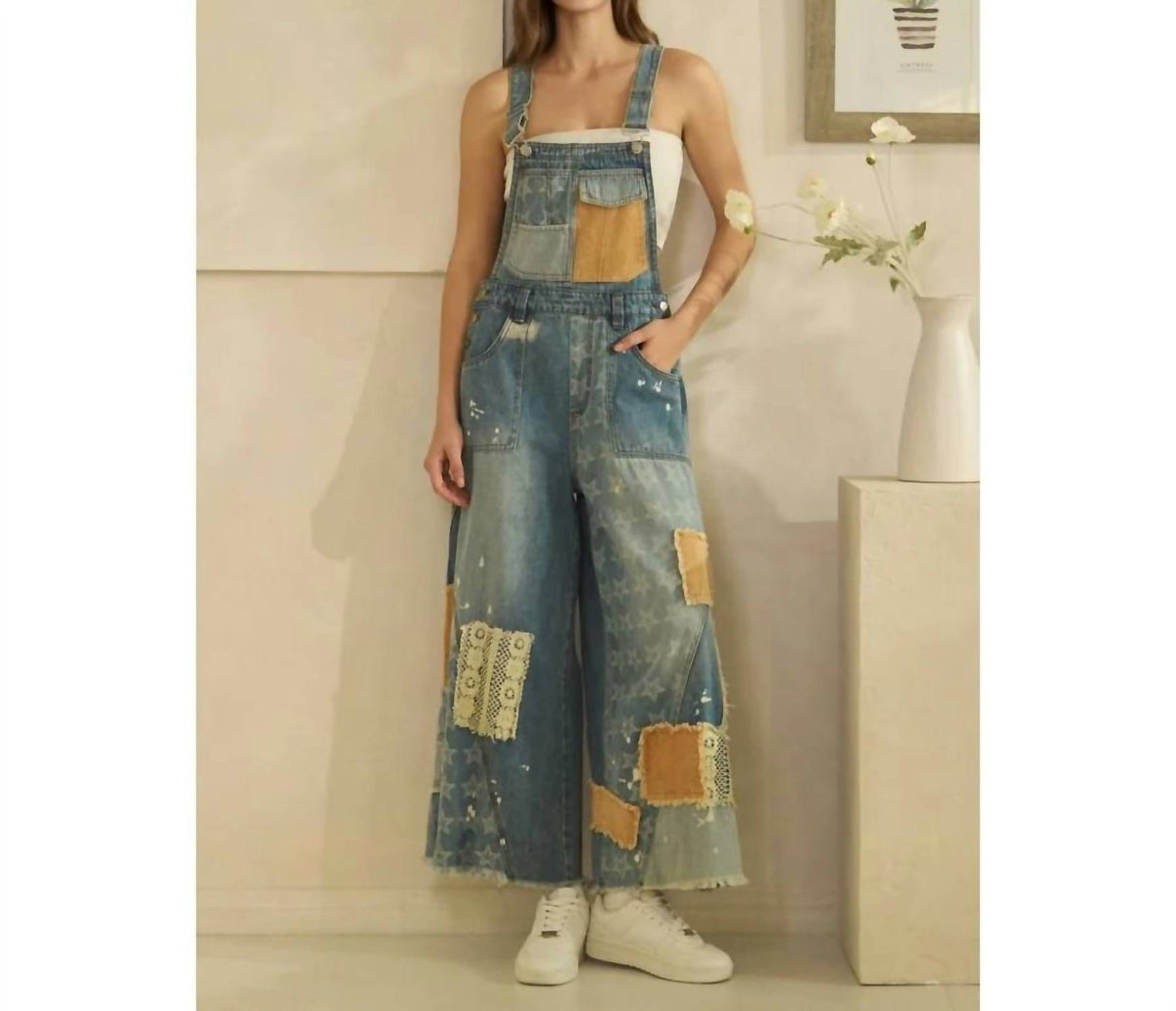 Oli & Hali - Patchwork Overalls