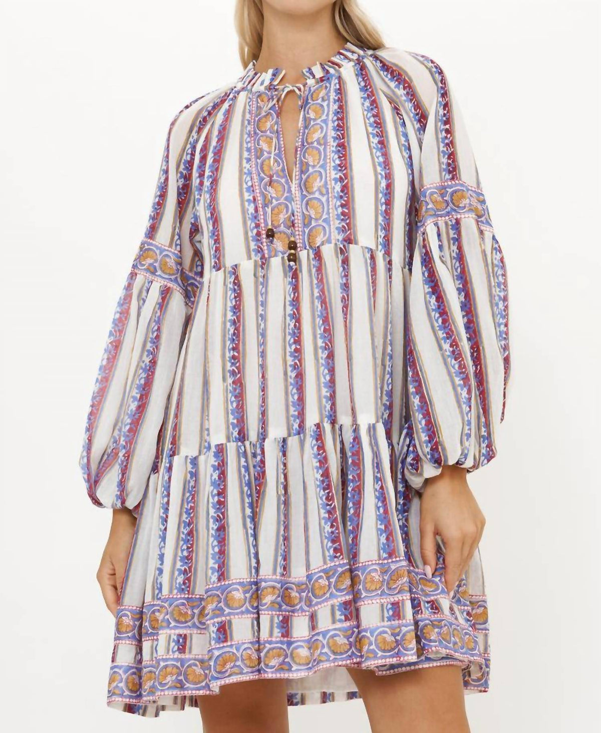 Oliphant - Balloon Sleeve Mini Dress