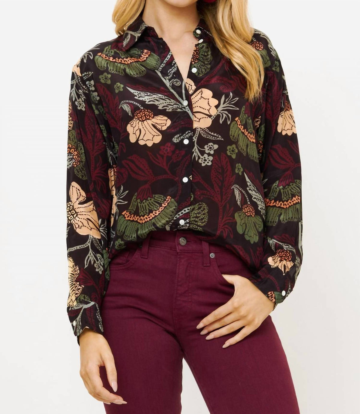 Oliphant - Button Down Blouse