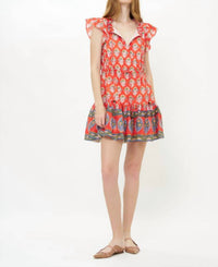 Oliphant - Cinched Flirty Mini Dress