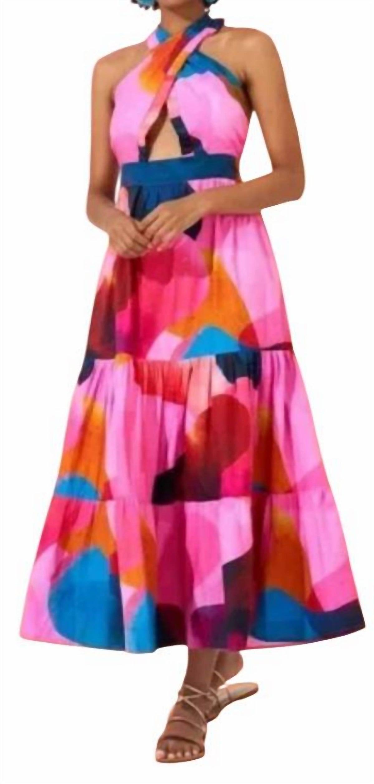 Oliphant - Cross Front Maxi Dress