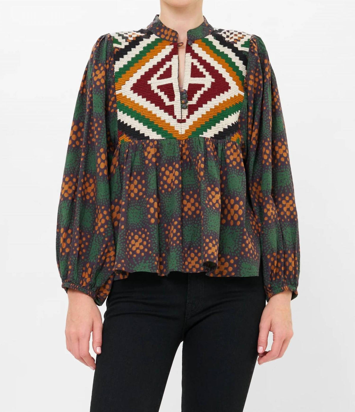 Oliphant - Mandarin Balloon Top