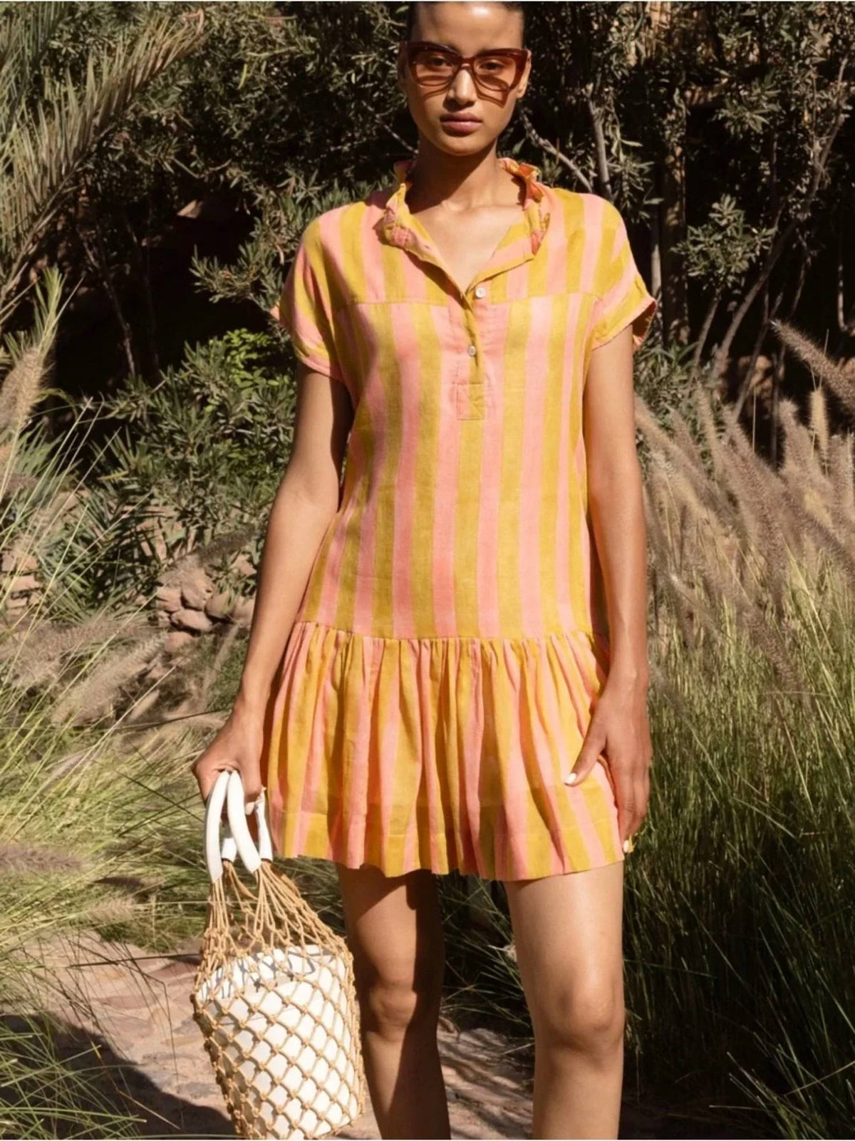 Oliphant - Oli Cap Sleeve Mini Dress