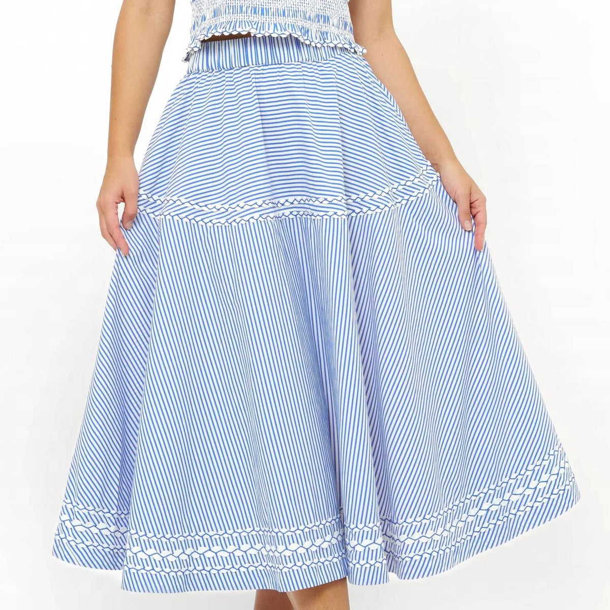 Oliphant - Olivia Pin-stripe Skirt