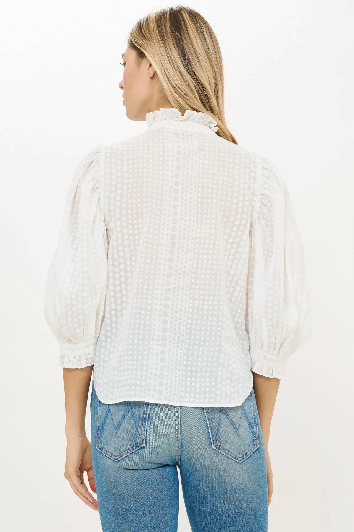 Oliphant - Ruffle Front Blouse